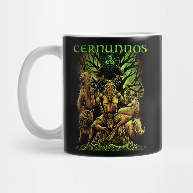 Cernunnos Celtic Pagan Mythology God Irish Scottish Wicca by Blue Pagan